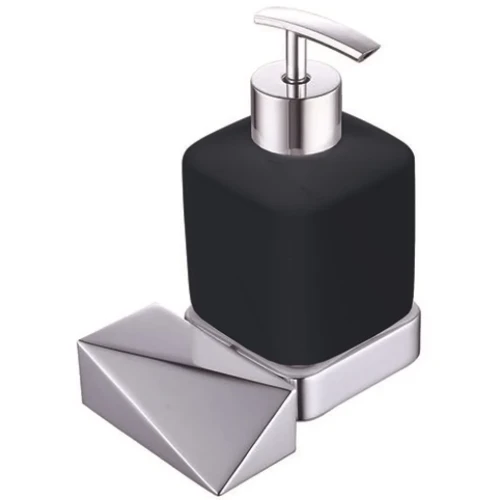 Купить купить дозатор для жидкого мыла, boheme new venturo, хром, черный арт. 10317-cr-b