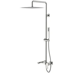 Душевая система, Boheme Qubic, никель брашированный арт. 478-NB