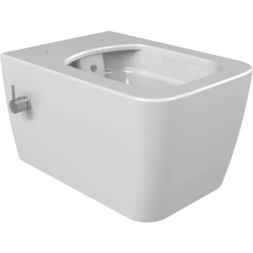 Купить купить подвесной унитаз с функцией биде (без крышки), boheme zen, 967-2 цвет: белый