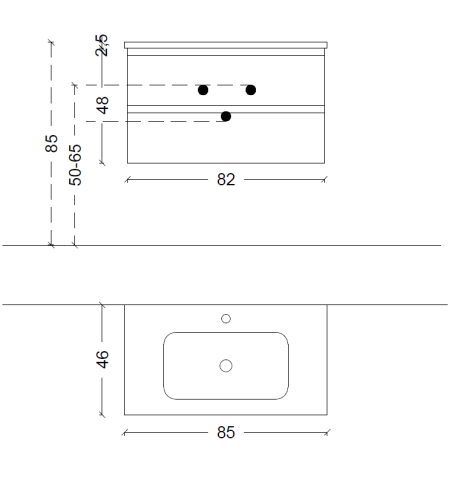Купить купить тумба под раковину подвесная, armadi art capolda, белый арт. 849-085-w