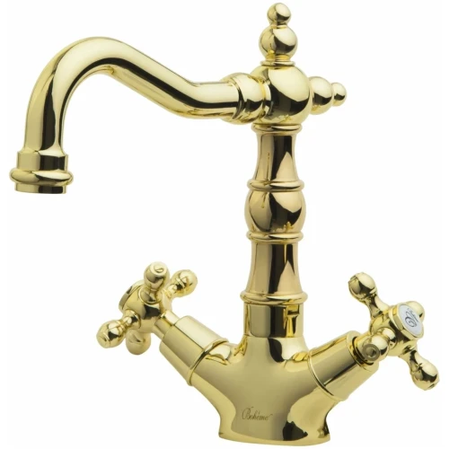 Купить купить смеситель для раковины, boheme tradizionale oro, золото арт. 292