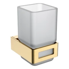 Стакан для зубных щеток, Boheme Q, золото арт. 10944-MG