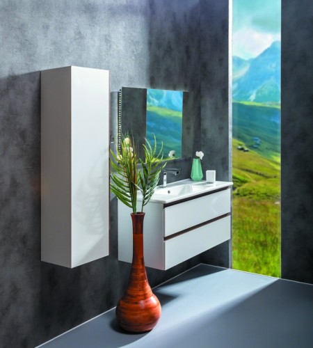 Купить купить тумба под раковину, подвесная, armadi art capolda, белый, дерево арт. 849-100-ww