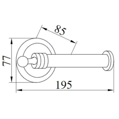 Купить купить держатель туалетной бумаги, boheme hermitage, бронза арт. 10335