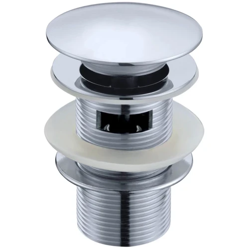 Купить купить донный клапан click-clack с переливом, boheme brillante, хром арт. 612/2