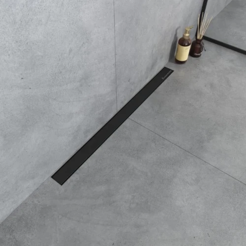 Купить купить душевой лоток с решеткой, armadi art premium linea, черный арт. 982-80-b