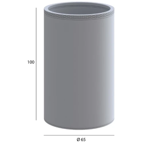 Купить купить стакан для зубных щеток, boheme uno, белый арт. 10974-mw