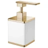 Купить купить дозатор для жидкого мыла, boheme, белый, золото арт. 10969-w-g