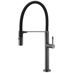 Смеситель для кухни, Boheme Uno, оружейная сталь арт. 114-GM