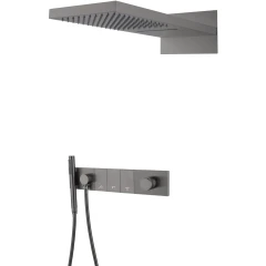 Душевая система, Boheme Zodiac, оружейная сталь арт. 132-GM