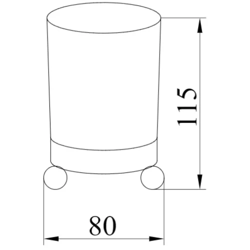 Купить купить стакан для зубных щеток, boheme hermitage, бронза арт. 10331