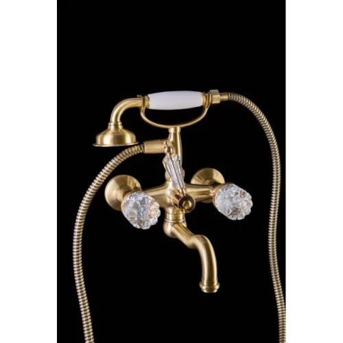Купить купить смеситель для ванны, boheme crystal, бронза арт. 313-crst