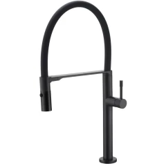 Смеситель для кухни, Boheme Uno, черный арт. 114-B