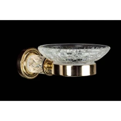 Мыльница, Boheme Murano Cristal, золото арт. 10903-CRST-G