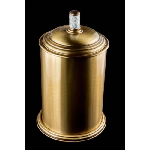 Купить купить ведро для мусора, boheme murano cristal, бронза арт. 10907-crst-br