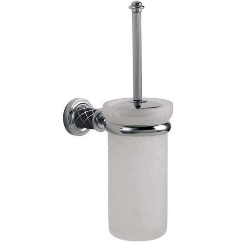 Купить купить ершик для унитаза, boheme murano, хром, черный арт. 10913-b-cr