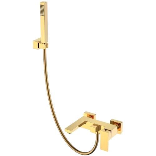 Купить купить смеситель для ванны, boheme qubic, золото арт. 473-g
