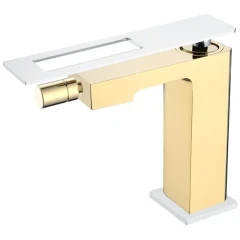 Смеситель для биде, Boheme Q, золото, хром арт. 146-GCR