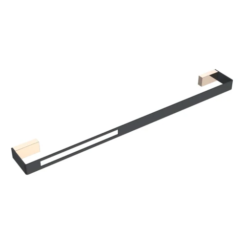 Купить купить полотенцедержатель, boheme q, черный, золото арт. 10942-g-b