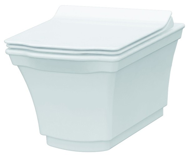 Купить купить унитаз подвесной без сиденья, boheme hermitage, белый арт. 951