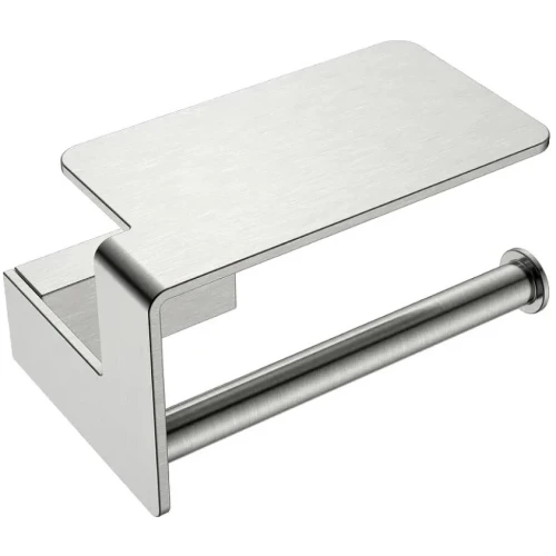 Купить купить держатель туалетной бумаги с полкой, boheme q, никель брашированный арт. 10941-nb