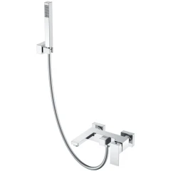 Смеситель для ванны, Boheme Qubic, хром арт. 473-CR