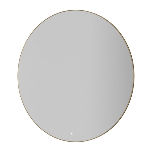 Купить купить зеркало с подсветкой с сенсорным выключателем и подогревом, armadi art modern, золото арт. 545-120-mg