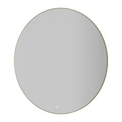 Зеркало с подсветкой с сенсорным выключателем и подогревом, Armadi Art Modern, золото арт. 545-120-MG