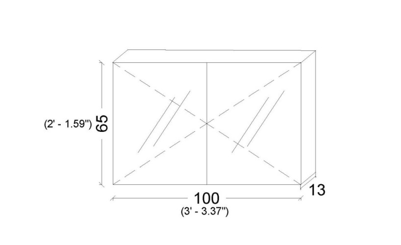 Купить купить зеркальный шкаф с подсветкой, armadi art vallessi, dark oak арт. 546-d