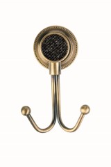 Двойной крючок, Boheme Royal Cristal, бронза арт. 10926-BR-B