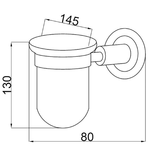 Купить купить стакан для зубных щеток, boheme murano, хром, рубиновый арт. 10904-r-cr