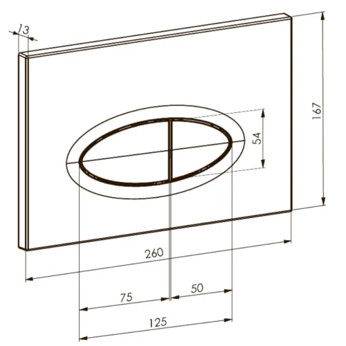 Купить купить клавиша смыва, boheme, черный арт. 665-b