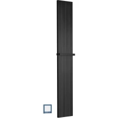 Полотенцесушитель электрический, Boheme Flat, черный арт. 725-B