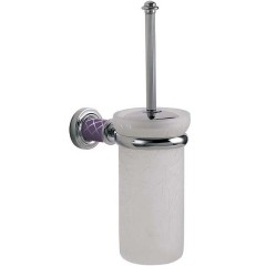 Ершик для унитаза, Boheme Murano, хром, фиолетовый арт. 10913-V-CR