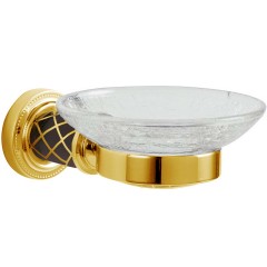 Мыльница, Boheme Murano, золото, шоколад арт. 10903-CH-G