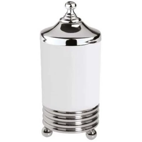 Купить купить стакан для ватных дисков, boheme hermitage, хром арт. 10394