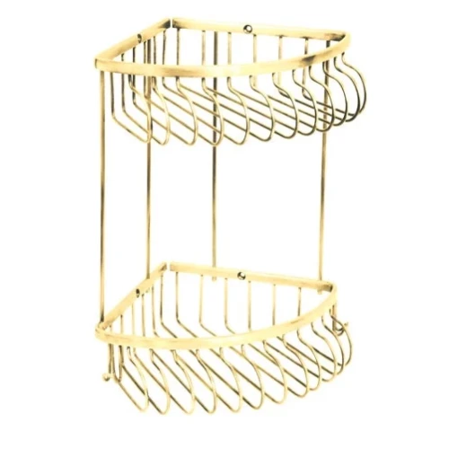 Купить купить полка корзина угловая, boheme imperiale, золото арт. 10427