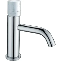 Смеситель для раковины, Boheme Stick, хром, белый арт. 121-CR-MR-W