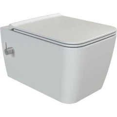 Унитаз биде подвесной без сиденья, Boheme Zen, белый арт. 967-2-WM