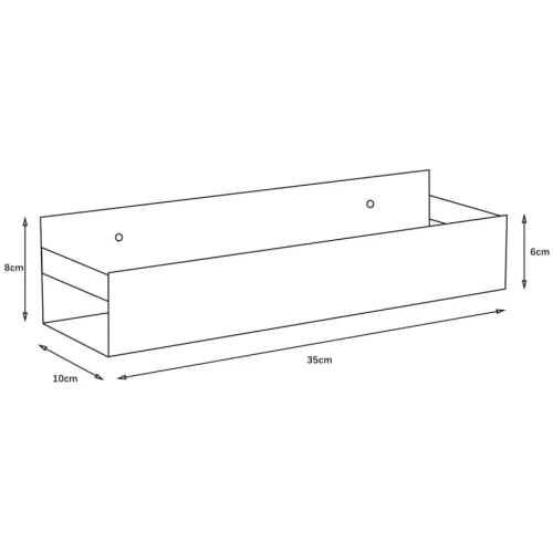 Купить купить металлическая полка, boheme q, хром арт. 10965-cr