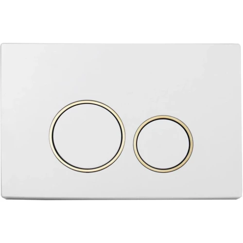 Купить купить клавиша смыва, boheme, белый, золото арт. 660