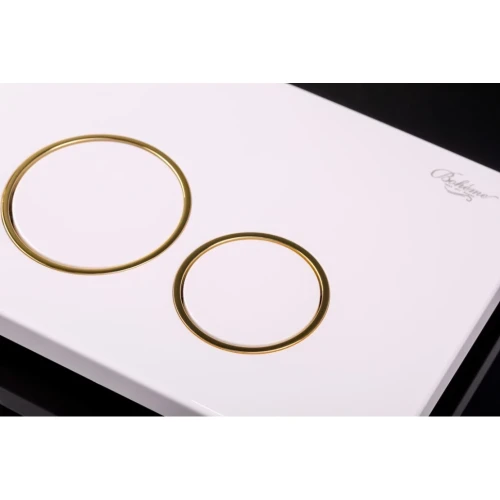 Купить купить клавиша смыва, boheme, белый, золото арт. 660