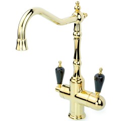 Смеситель для кухни, Boheme Tradizionale Oro, золото арт. 112-BSW