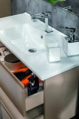 Тумба под раковину подвесная, Armadi Art Capolda, latte арт. 849-085-LA