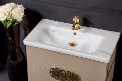 Тумба под раковину, подвесная, Armadi Art NeoArt, cappucino арт. 830-100-CP