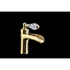 Смеситель для раковины, Boheme Vogue, бронза арт. 201-CRST