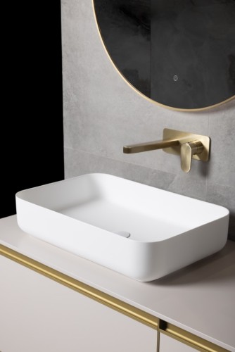 Купить купить раковина-чаша slim, armadi art corian, белый арт. 879-60-mw