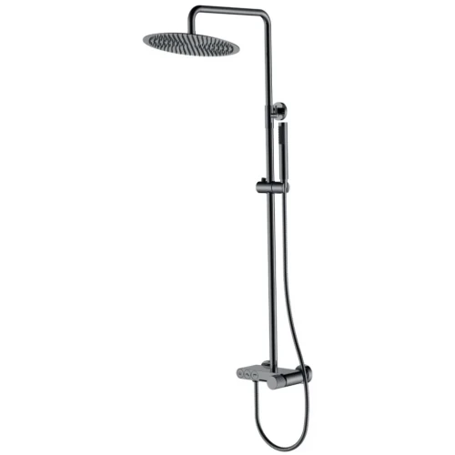 Купить купить душевая система, boheme stick, оружейная сталь арт. 128-sgm.3