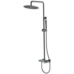 Душевая система, Boheme Stick, оружейная сталь арт. 128-SGM.3