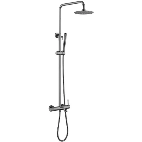 Купить купить душевая система, boheme uno, оружейная сталь арт. 468-sgm